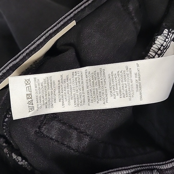 ASOS Slim Gray Black High Rise Denim Mom Jeans Size 28/30 - Picture 11 of 11